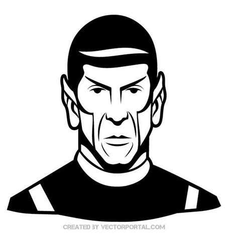 Spock Svg Spock Clipart Spock Files For Cricut Spock Files Etsy Canada