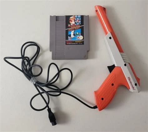 Zapper Light Gun And Super Mario Brosduck Hunt Game Nintendo Nes