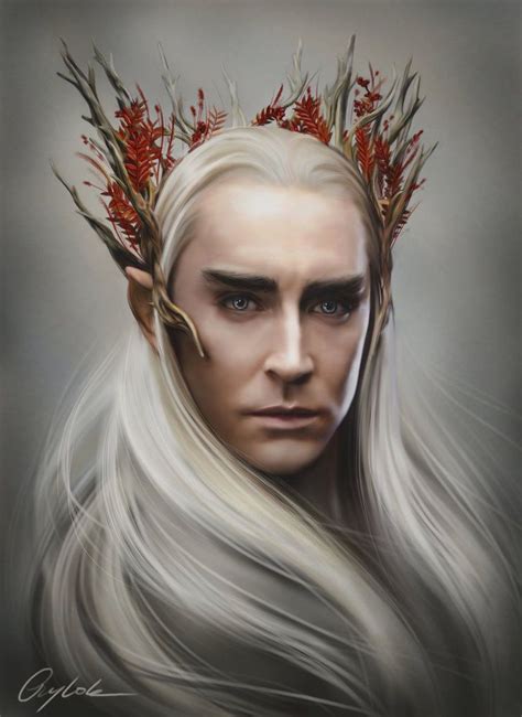 The Elven King By Aegileif On Deviantart Thranduil Elven King The