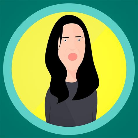 Illustration Upset Woman Angry Aggressive Woman Behavior