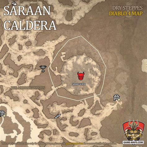 Saraan Caldera Map For Diablo