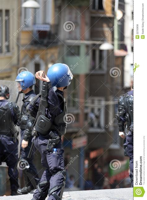 Turkish Riot Police Editorial Stock Photo Image Of Mask