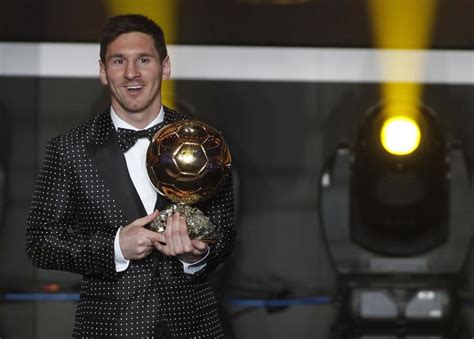 2012 Messi Gana Su Cuarto Balón De Oro Foto 3