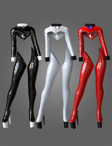 Dforce Bunny Suit And Reverse Bunny Suit Bundle For Genesis 8 And 81