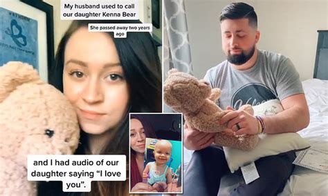 Dad Breaks Down After Being Given A Bear That Plays His Late Daughters