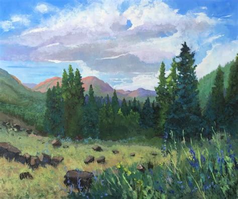 Daily Painters Of Colorado Impressionist Colorado Landscape Art
