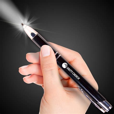 Led Black Pen Lighted Balls Pens Flashlights And Fans