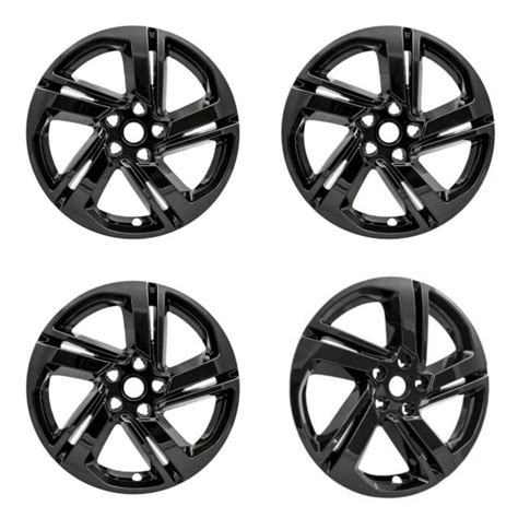 Wheel Skins Covers Fits 2018 2020 Gmc Terrain 18 Gloss Black 5 Spoke Set Of 4 Ebay