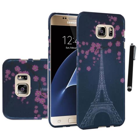 For Samsung Galaxy S7 Snap On Design Rubberized Hard Phone