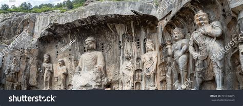 Fengxiangsi Cave The Main One In The Longmen Grottoes In Luoyang