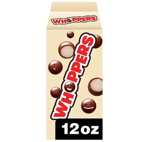Whoppers Malted Milk Balls Candy Box 12 Oz
