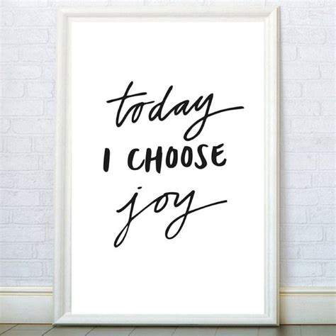 Today I Choose Joy Etsy