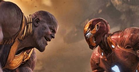 Tony And Thanos Are Equal Opponents Moviebabble