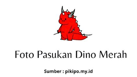 Gambar Pp Dino Merah Yang Viral Di Tiktok Pikipo