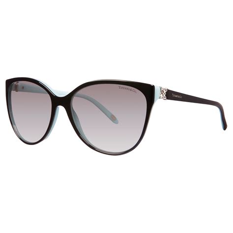 Tiffany And Co Tf4089b Cat S Eye Frame Sunglasses Blue Black