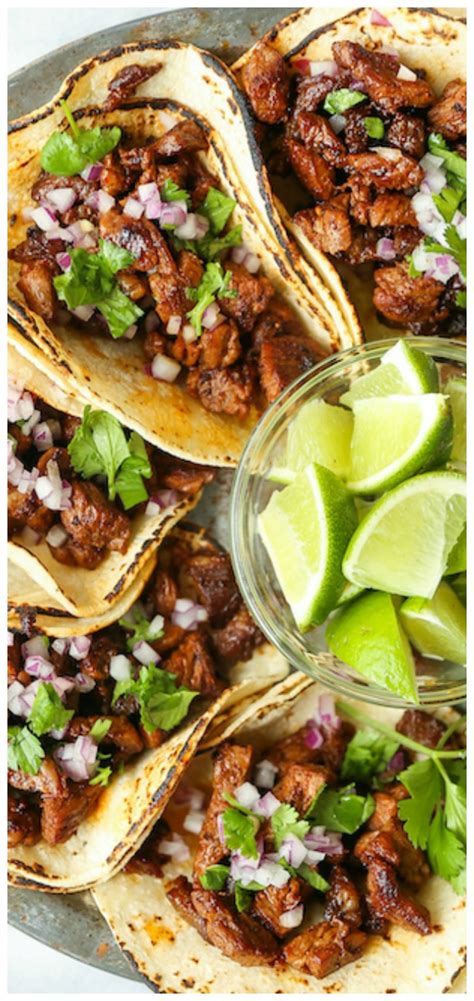 Each of these healthy mexican recipes has fewer than 450 calories per serving while packing in fiber and protein—oh yes, and plenty of flavor. Mexican Street Tacos | Recipe | Mexican food recipes ...