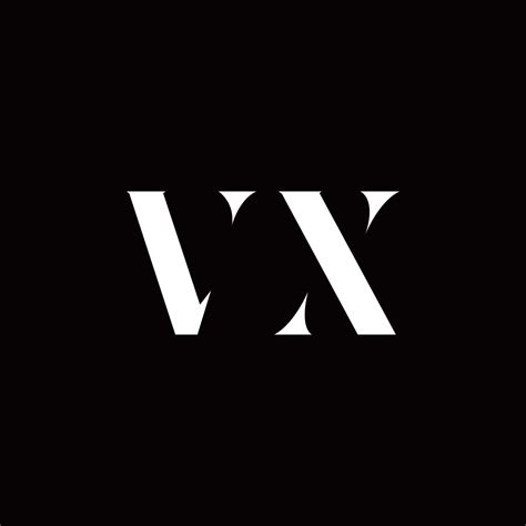 Vx Logo Letter Initial Logo Designs Template 2768203 Vector Art At Vecteezy