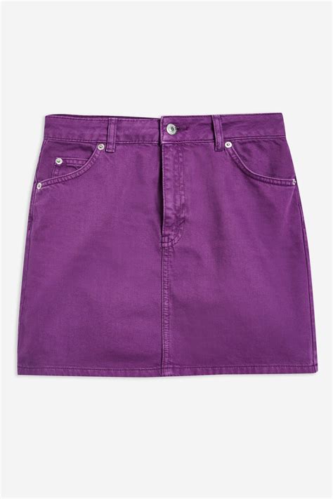 Purple Denim Skirt Topshop N C Skirt Outfits Modest Midi Skirt Outfit Pencil Skirt Outfits