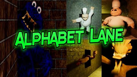 Alphabet Lane Full Game Horror Gameplay Youtube