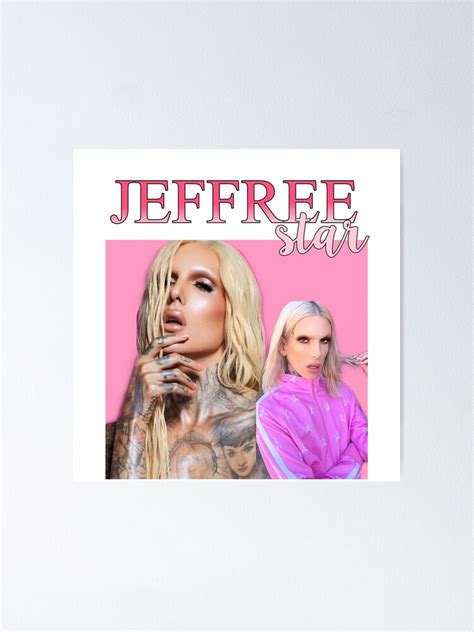 Jeffree Star Poster By Kraquel97 Redbubble