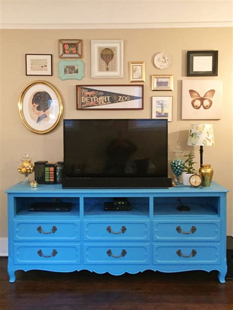 Turning A Dresser Into A Tv Stand 874 West In 2021 Dresser Tv Stand
