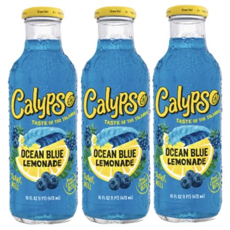 Calypso Ocean Blue Lemonade Oz Pack Of Lazada Ph