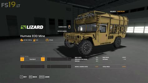 Humvee Army 3 Fs19 Mods Farming Simulator 19 Mods