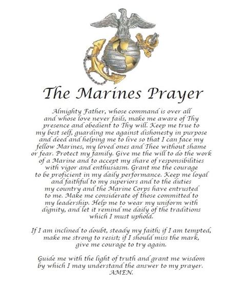 The Marine Prayer And The O Jays On Pinterest