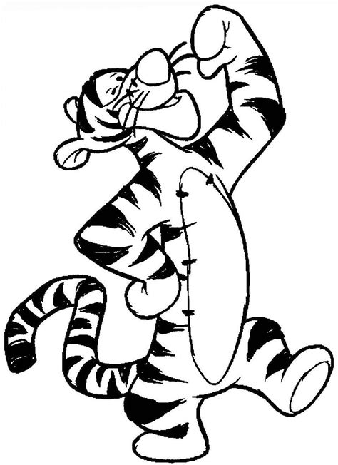 How To Draw Tigger Step By Step Easy