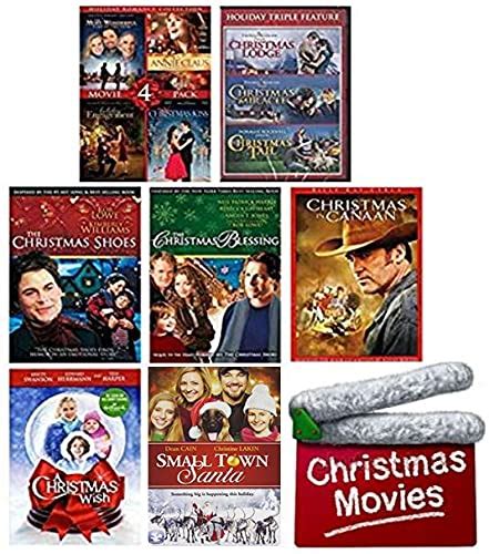 Hallmark Thomas Kinkade Norman Rockwell 12 Movie Christmas Dvd Collection Annie Claus Holiday