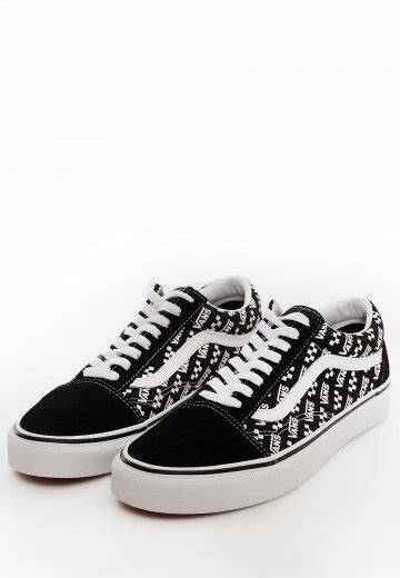 Shop the old skool vans collection, handpicked and curated by expert stylists on poshmark. Vans - Old Skool (Logo Repeat) Black/True White - Schuhe ...