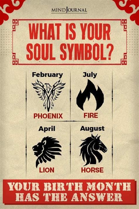 What Is Your Soul Symbol Your Birth Month Has The Answer Birth Month