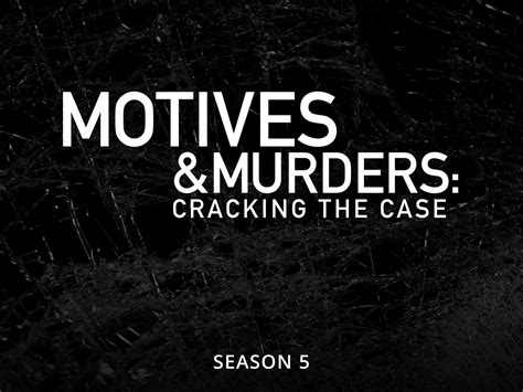Prime Video: Motives & Murders: Cracking the Case - Season 5