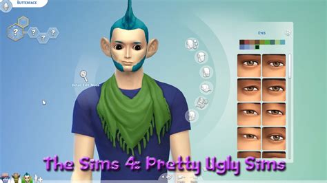 The Sims 4 Pretty Ugly Sims Youtube