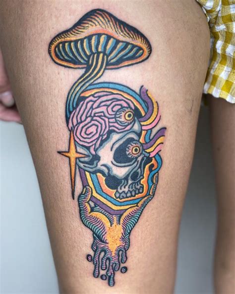 50 Trippy Tattoos That Are Out Of This World In 2022 Psychedelic