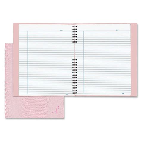 Notepro Pink Ribbon Notebook
