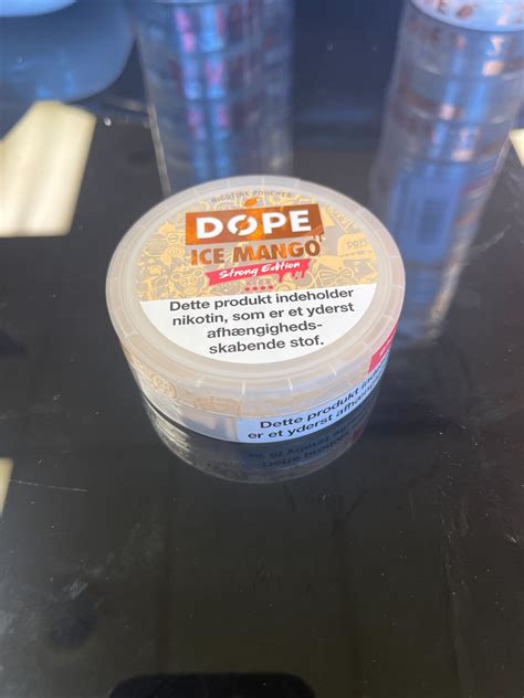 Dope Ice Mango Chewing Tobacco High Nic Cigar Chief