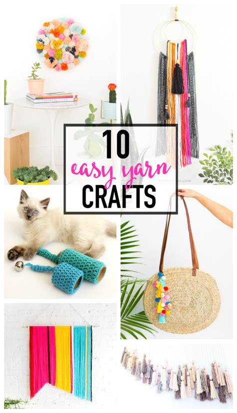 10 Colorful And Easy Yarn Crafts That Will Make You Smile
