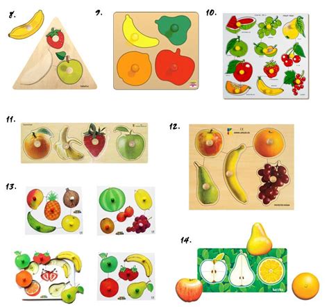Fruit Puzzles For Toddlers And Preschoolers At How We Montessori