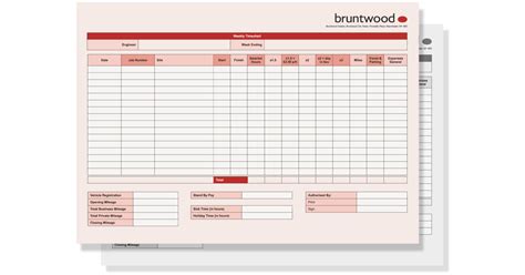 Contractor Time Sheets