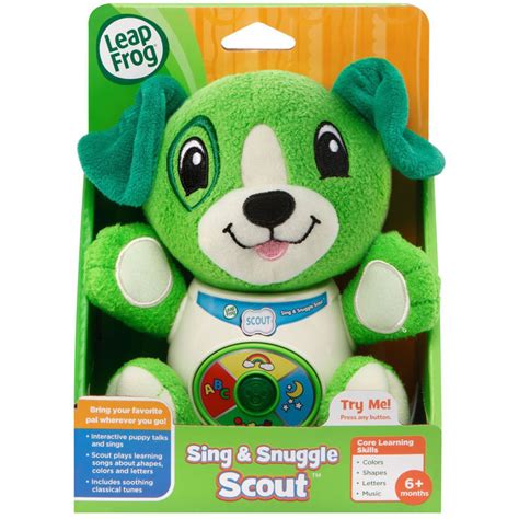 Leapfrog Sing And Snuggle Scout Plush Interactive Puppy Kiddiespace
