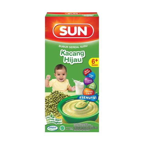 Jual Sun Bubur Sereal Susu Kacang Hijau 120 Gr Box X 1 Pcs Makanan