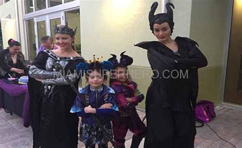 Maleficent Character And Descendants Show Miami Superhero