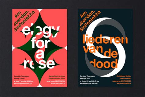 Studio Dumbar Amsterdam Sinfonietta Posters An Inspiring And Continuously Evolving Encounter