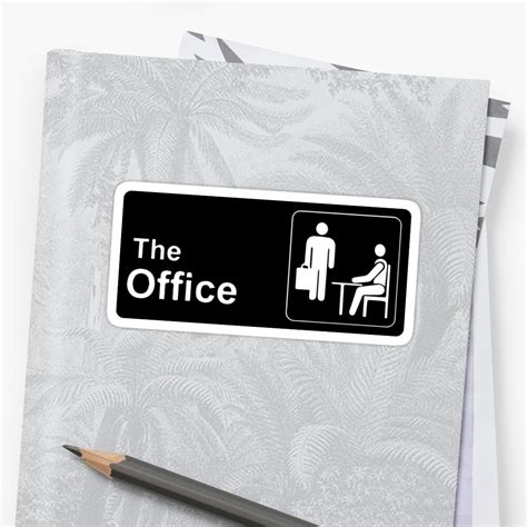 The Office Sticker Sticker By Lglynn Redbubble