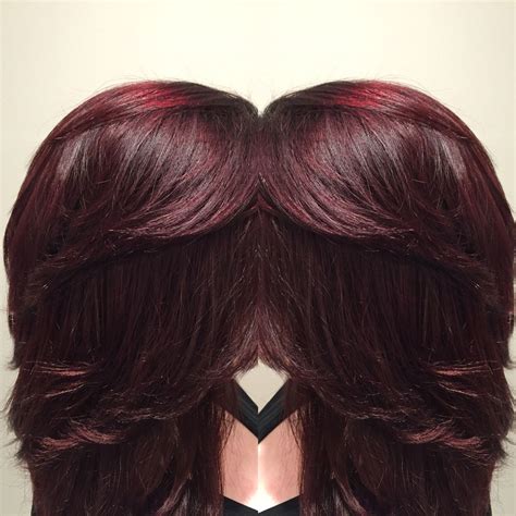 Cherry Cola Hair Color By Tiajstylist Cherry Cola Hair Cherry Cola