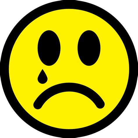 Smiley Emoticon Sad Free Vector Graphic On Pixabay