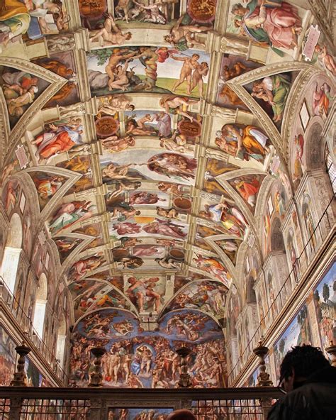 Michelangelo Painted This Sistine Chapel In The Vatican Hundreds Of