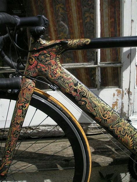 The Naked Bicycle With Cheese Bicycle Paint Job Bicycle Painting