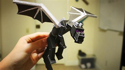Make A Papercraft Ender Dragon Papercraft Printable Paper Craft
